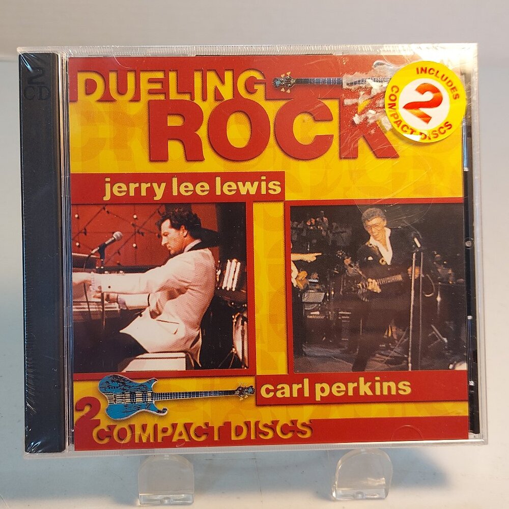 Jerry Lee Lewis & Carl Perkins ~ Dueling Rock (2 Music CDs, 1999) new-sealed